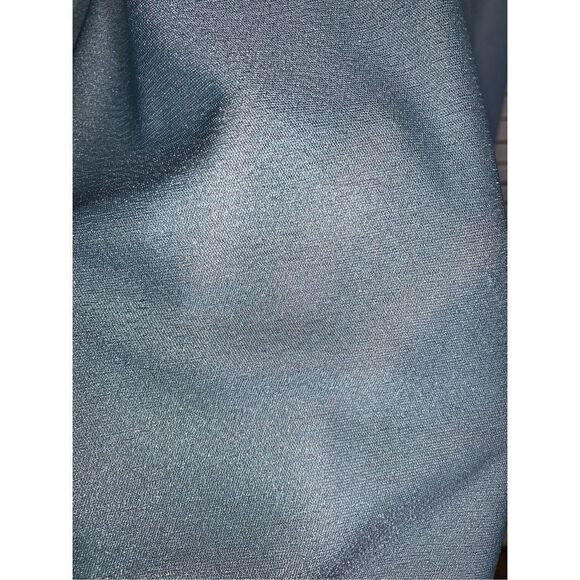 Vintage 70’s Powder Blue Chiffon Dress Small USA - Picture 7 of 14